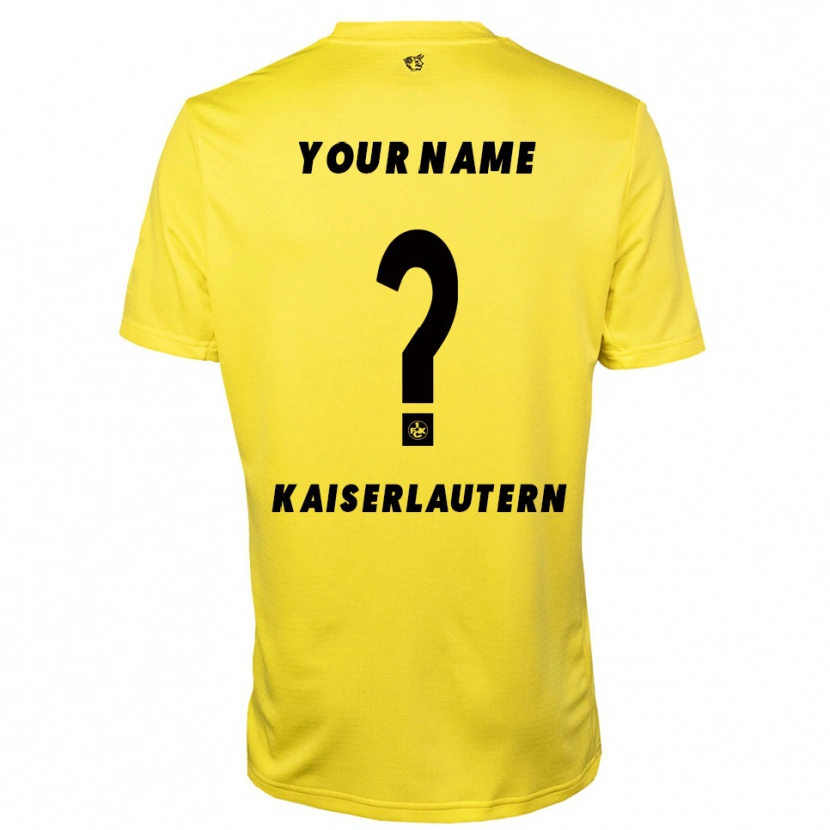 Danxen Mulher 1. FC Kaiserslautern Amarelo Preto Camisola Guarda-Redes 2025/26 Camisa Brasil