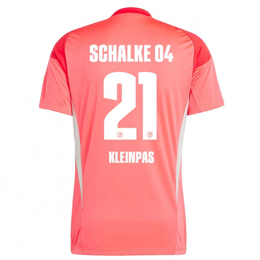 Danxen Mulher Sophie Kleinpas #21 Vermelho Coral Camisola Guarda-Redes 2025/26 Camisa Brasil