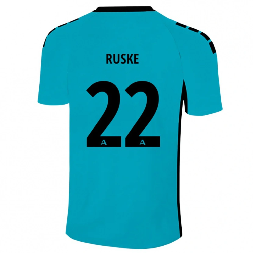 Danxen Mulher Neo Ruske #22 Ciano Camisola Guarda-Redes 2025/26 Camisa Brasil