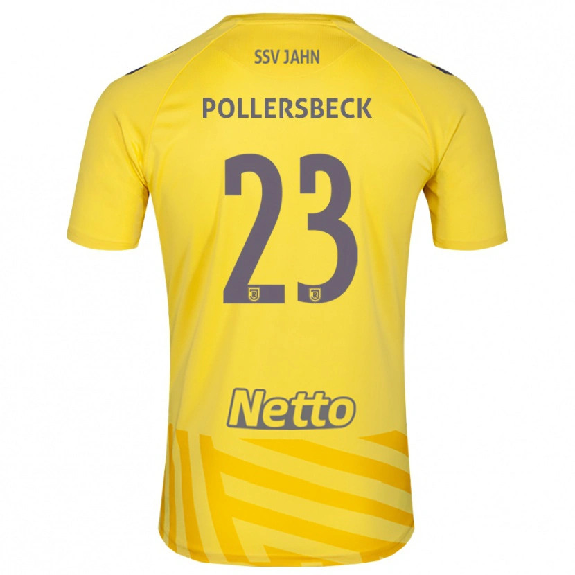 Danxen Mulher Julian Pollersbeck #23 Amarelo Cinza Camisola Guarda-Redes 2025/26 Camisa Brasil