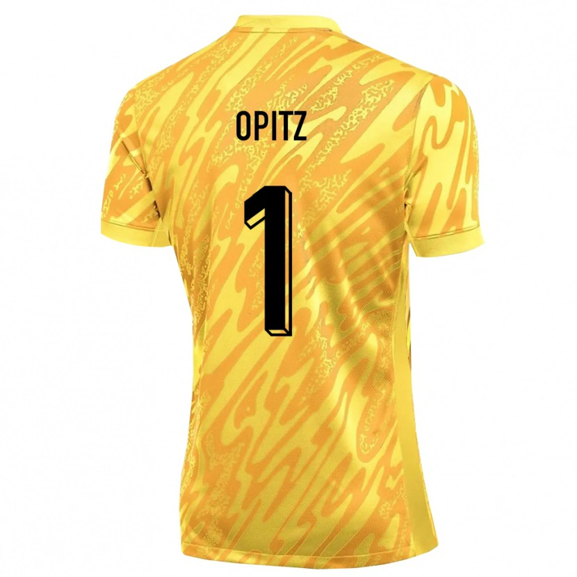 Danxen Mulher Tom Opitz #1 Amarelo Laranja Camisola Guarda-Redes 2025/26 Camisa Brasil