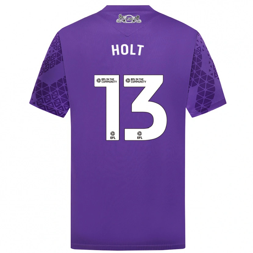 Danxen Mulher Harry Holt #13 Roxo Branco Camisola Guarda-Redes 2025/26 Camisa Brasil