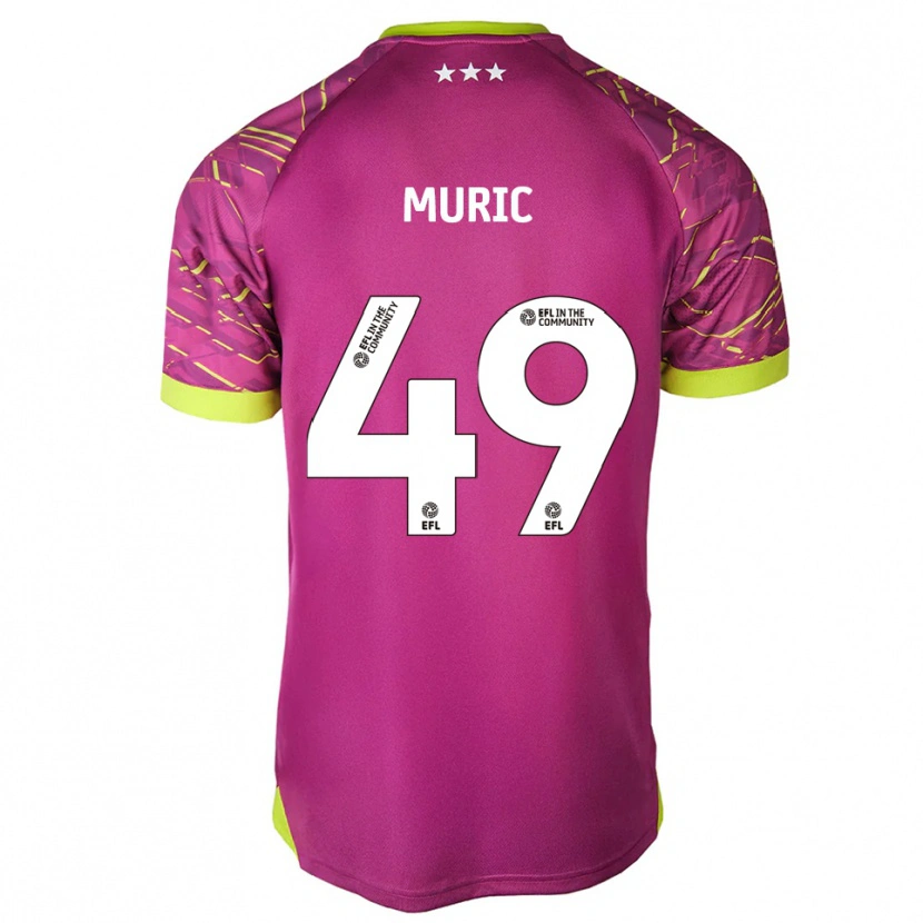 Danxen Mulher Arijanet Muric #49 Vermelho Violeta Médio Camisola Guarda-Redes 2025/26 Camisa Brasil