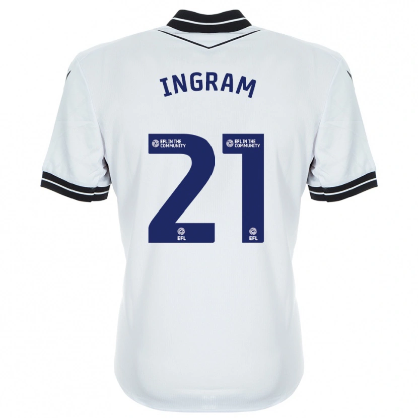 Danxen Mulher Matt Ingram #21 Azul Real Branco Camisola Guarda-Redes 2025/26 Camisa Brasil