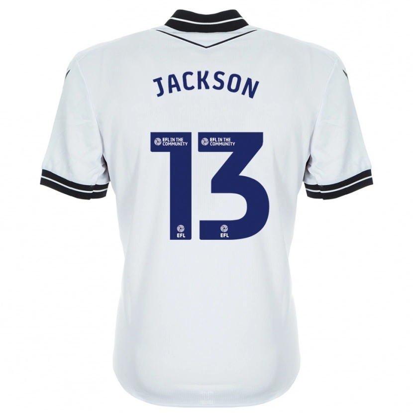 Danxen Mulher Will Jackson #13 Azul Real Branco Camisola Guarda-Redes 2025/26 Camisa Brasil