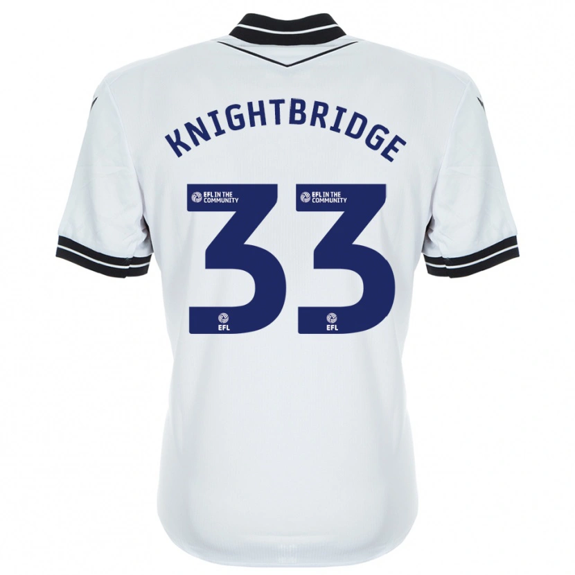 Danxen Mulher Jacob Knightbridge #33 Azul Real Branco Camisola Guarda-Redes 2025/26 Camisa Brasil