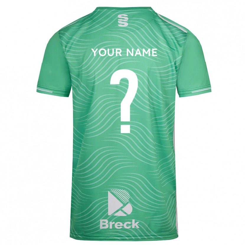 Danxen Mulher AFC Fylde Turquesa Médio Camisola Guarda-Redes 2025/26 Camisa Brasil