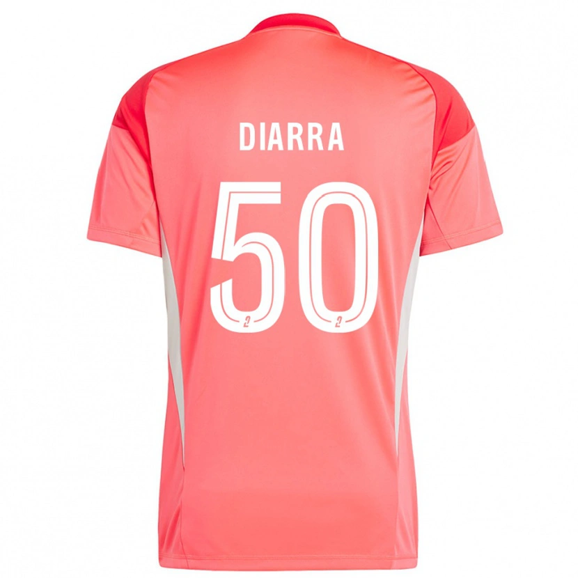 Danxen Mulher Lassine Diarra #50 Laranja Claro Camisola Guarda-Redes 2025/26 Camisa Brasil