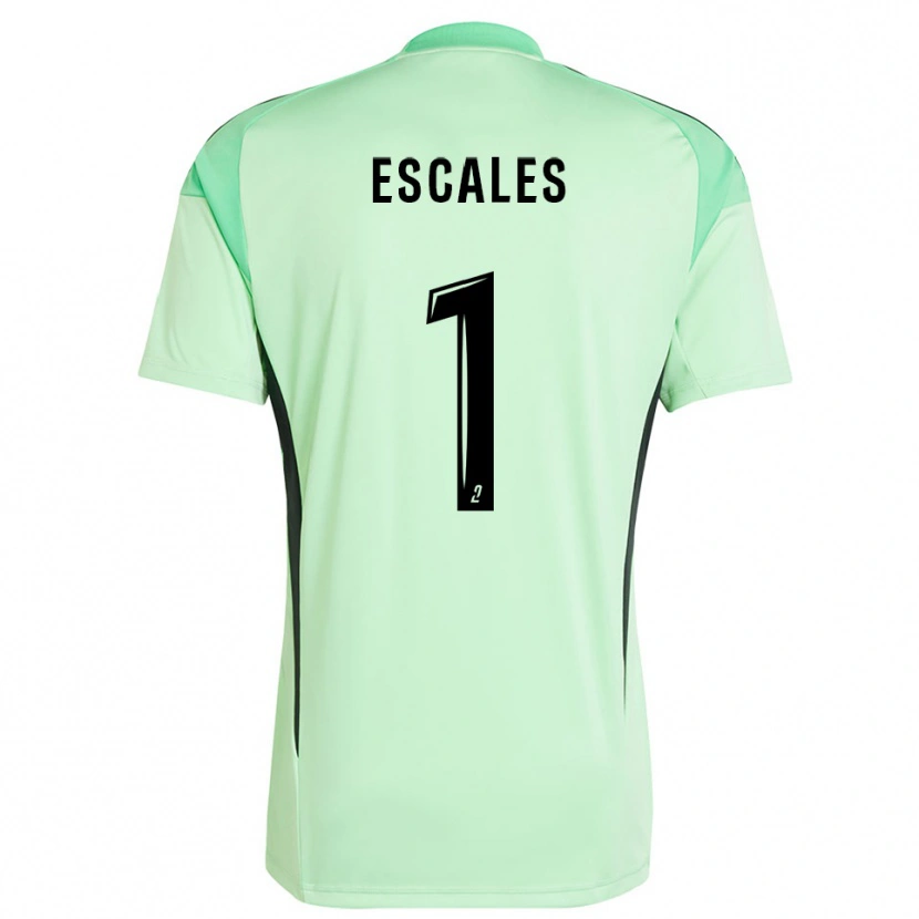 Danxen Mulher Florian Escales #1 Preto Verde Claro Camisola Guarda-Redes 2025/26 Camisa Brasil