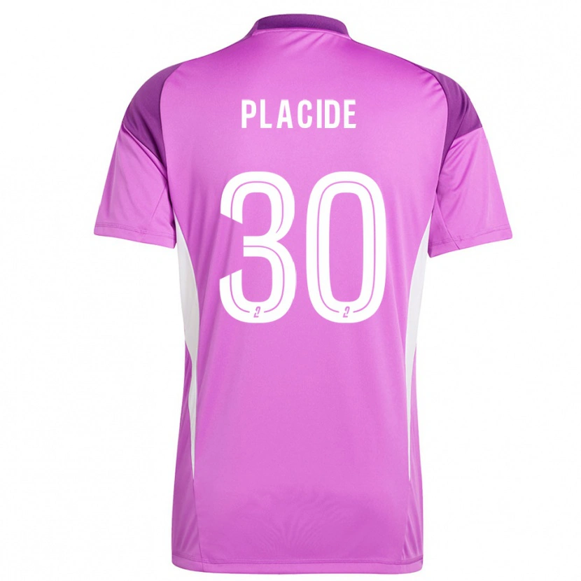 Danxen Mulher Johny Placide #30 Lavanda Camisola Guarda-Redes 2025/26 Camisa Brasil