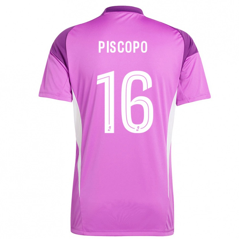 Danxen Mulher Ange Piscopo #16 Lavanda Camisola Guarda-Redes 2025/26 Camisa Brasil