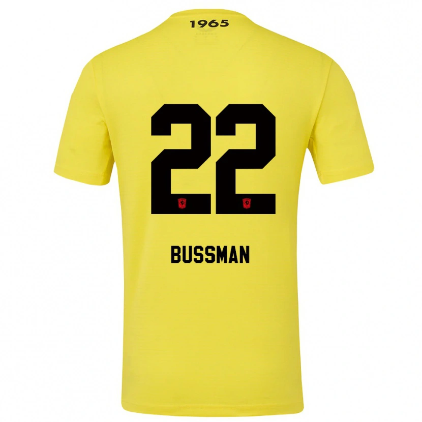 Danxen Mulher Fiene Bussman #22 Amarelo Preto Camisola Guarda-Redes 2025/26 Camisa Brasil