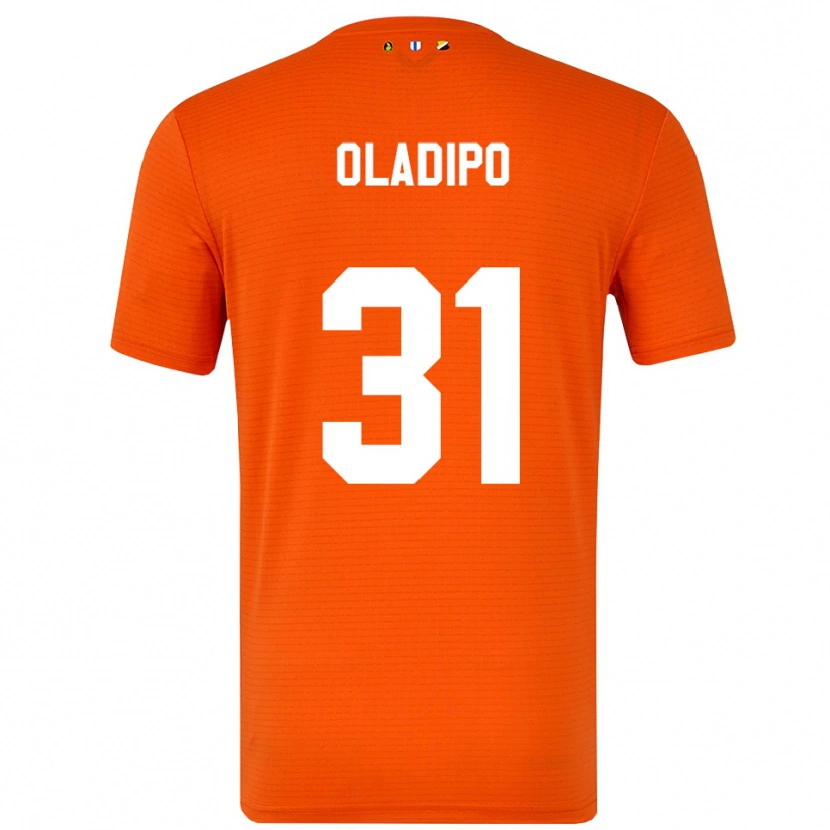 Danxen Mulher Laolu Oladipo #31 Laranja Preto Camisola Guarda-Redes 2025/26 Camisa Brasil