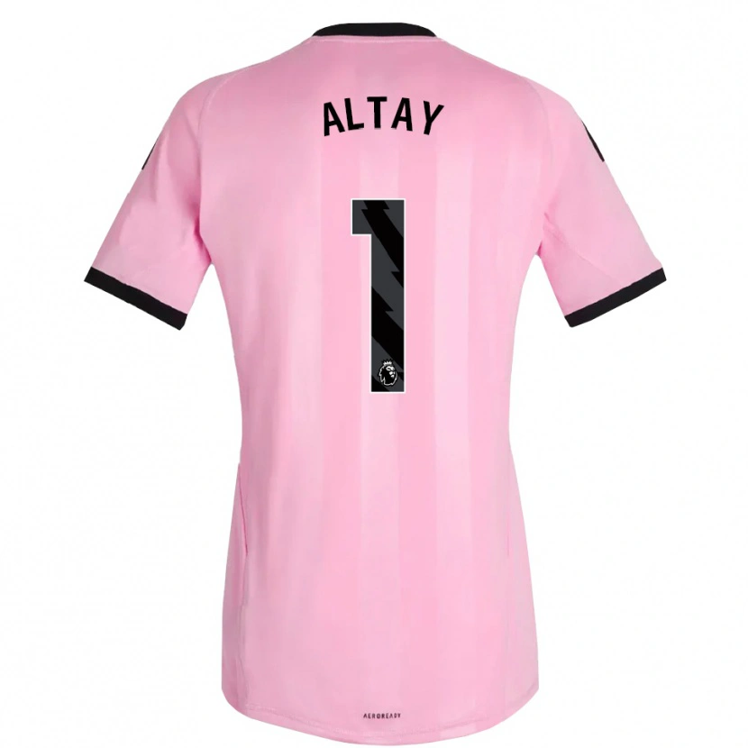 Danxen Mulher Altay Bayındır #1 Rosa Preto Camisola Guarda-Redes 2025/26 Camisa Brasil