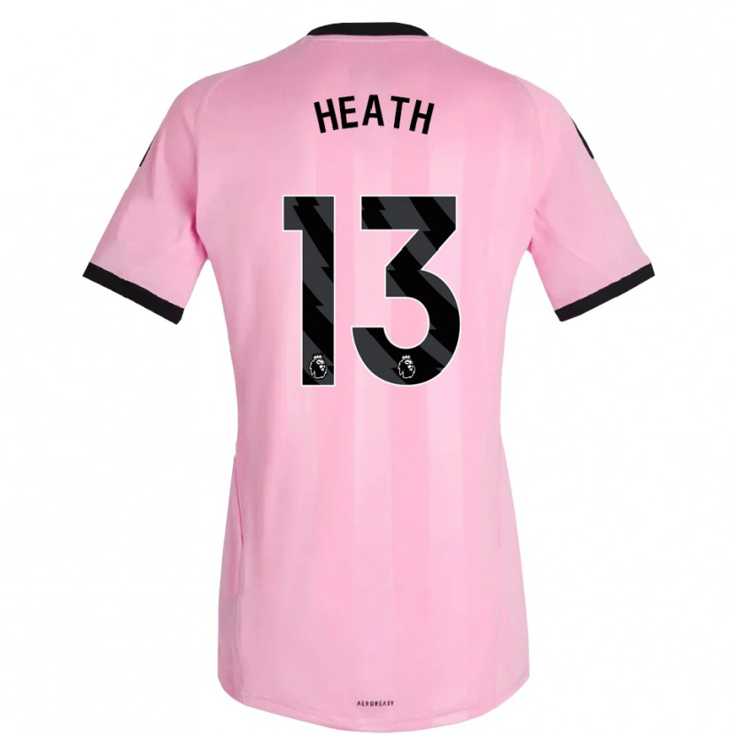 Danxen Mulher Fred Heath #13 Rosa Preto Camisola Guarda-Redes 2025/26 Camisa Brasil
