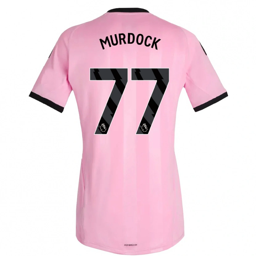 Danxen Mulher Will Murdock #77 Rosa Preto Camisola Guarda-Redes 2025/26 Camisa Brasil