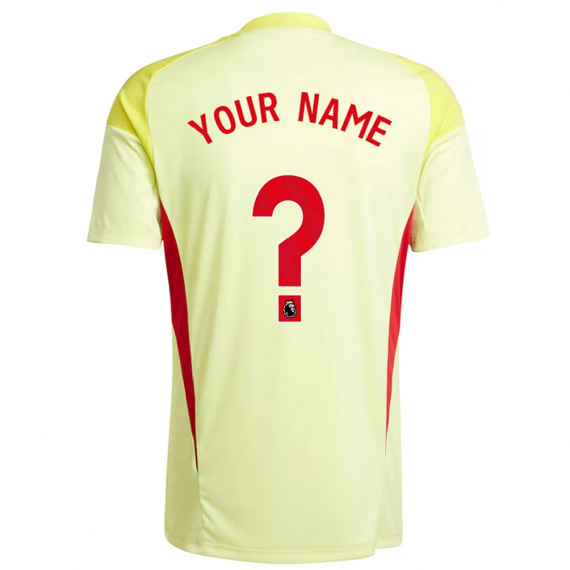 Danxen Mulher Aston Villa FC Amarelo Claro Camisola Guarda-Redes 2025/26 Camisa Brasil