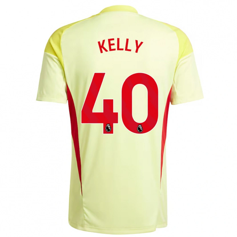 Danxen Mulher Soffia Kelly #40 Amarelo Claro Camisola Guarda-Redes 2025/26 Camisa Brasil