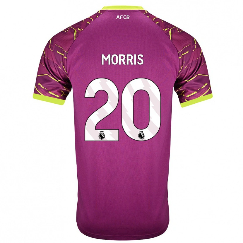 Danxen Mulher Caitlin Morris #20 Magenta Escuro Camisola Guarda-Redes 2025/26 Camisa Brasil