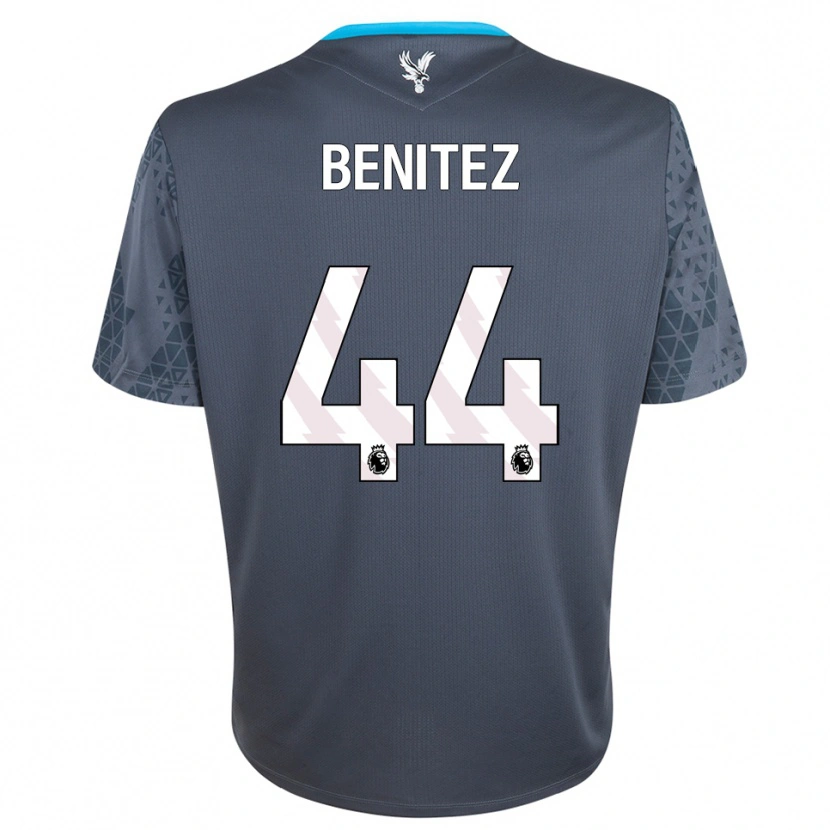 Danxen Mulher Walter Benítez #44 Cinza Escuro Branco Camisola Guarda-Redes 2025/26 Camisa Brasil