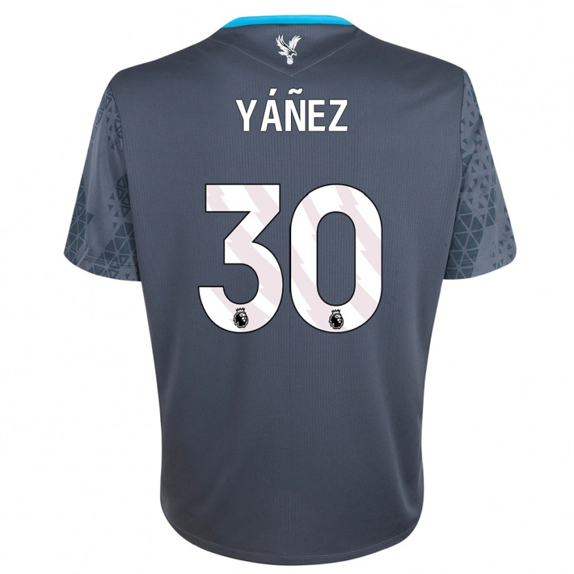 Danxen Mulher Shae Yáñez #30 Cinza Escuro Branco Camisola Guarda-Redes 2025/26 Camisa Brasil