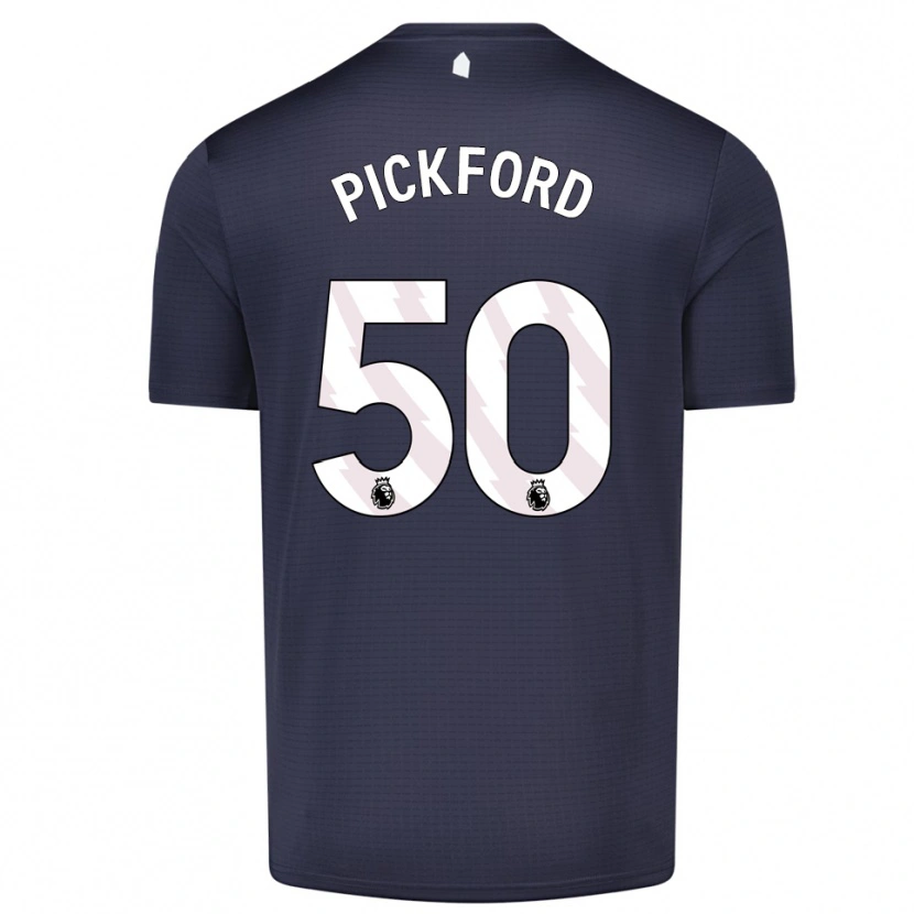 Danxen Mulher George Pickford #50 Preto Branco Camisola Guarda-Redes 2025/26 Camisa Brasil