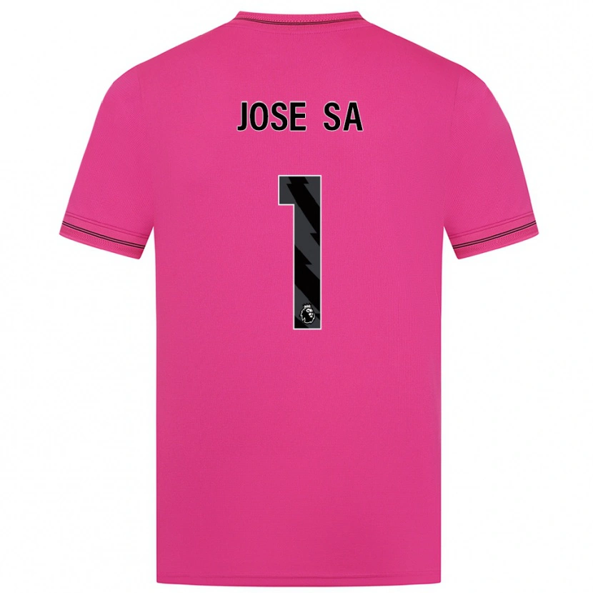 Danxen Mulher José Sá #1 Magenta Preto Camisola Guarda-Redes 2025/26 Camisa Brasil