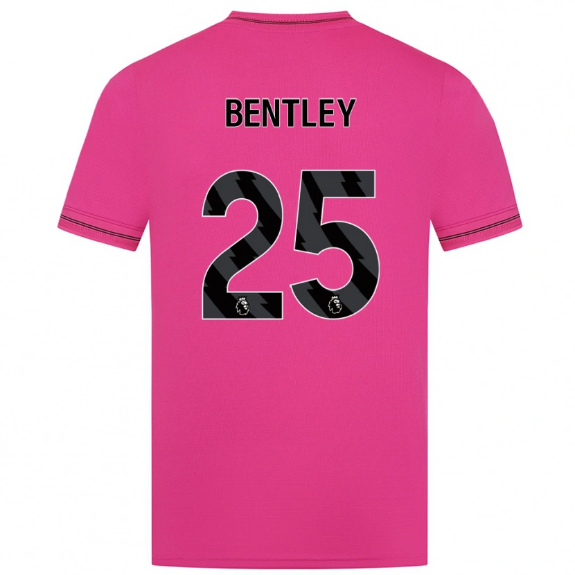 Danxen Mulher Daniel Bentley #25 Magenta Preto Camisola Guarda-Redes 2025/26 Camisa Brasil
