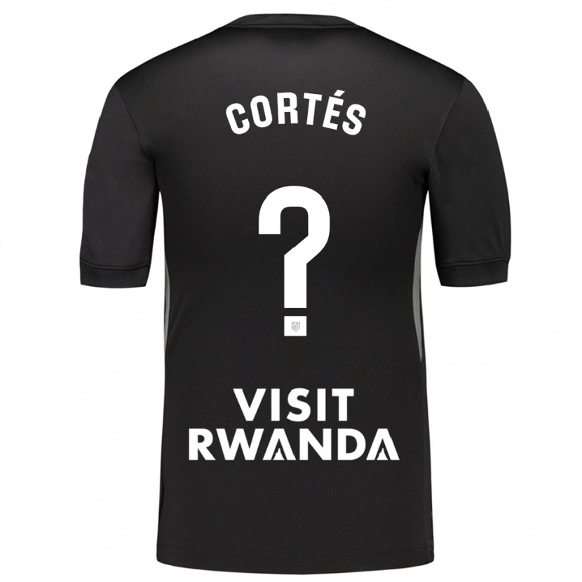 Danxen Mulher Lucas Cortés #0 Preto Branco Camisola Guarda-Redes 2025/26 Camisa Brasil