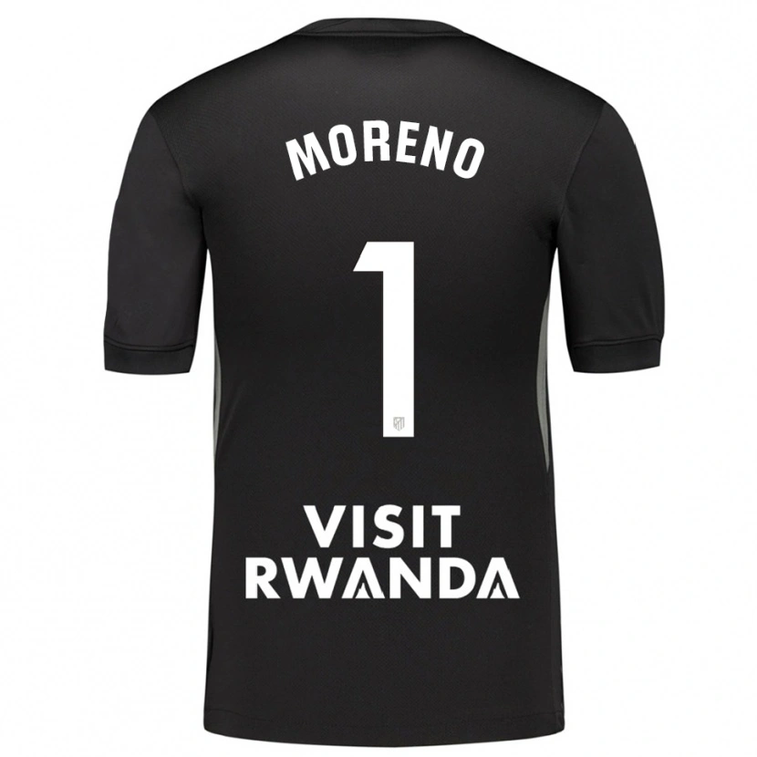 Danxen Mulher Álvaro Moreno #1 Preto Branco Camisola Guarda-Redes 2025/26 Camisa Brasil