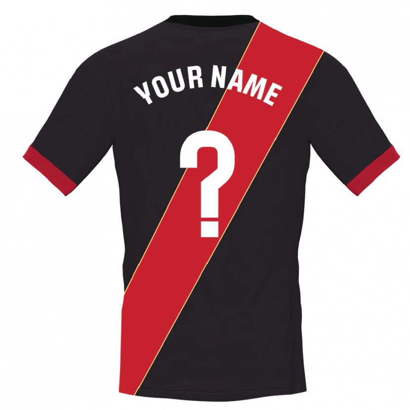 Danxen Mulher Rayo Vallecano Vermelho Preto Camisola Guarda-Redes 2025/26 Camisa Brasil