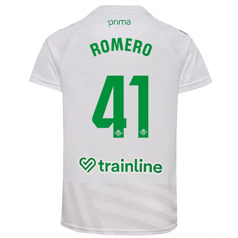 Danxen Mulher José Romero #41 Verde Branco Camisola Guarda-Redes 2025/26 Camisa Brasil