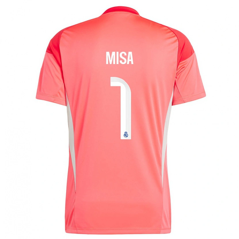 Danxen Mulher Misa Rodríguez #1 Laranja Vermelho Branco Camisola Guarda-Redes 2025/26 Camisa Brasil