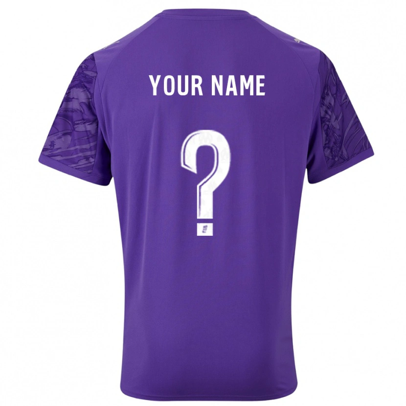 Danxen Mulher Olympique Marseille Roxo Branco Camisola Guarda-Redes 2025/26 Camisa Brasil