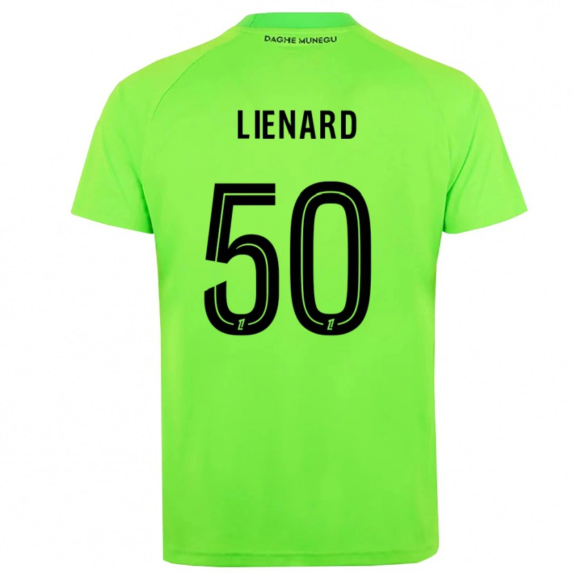 Danxen Mulher Yann Lienard #50 Verde Preto Camisola Guarda-Redes 2025/26 Camisa Brasil