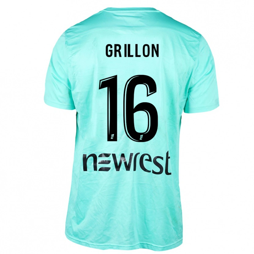 Danxen Mulher Gaëlle Grillon #16 Ciano Preto Camisola Guarda-Redes 2025/26 Camisa Brasil