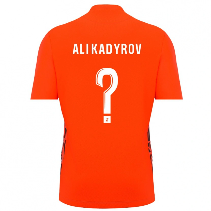 Danxen Mulher Tourpal Ali Kadyrov #0 Branco Laranja Camisola Guarda-Redes 2025/26 Camisa Brasil