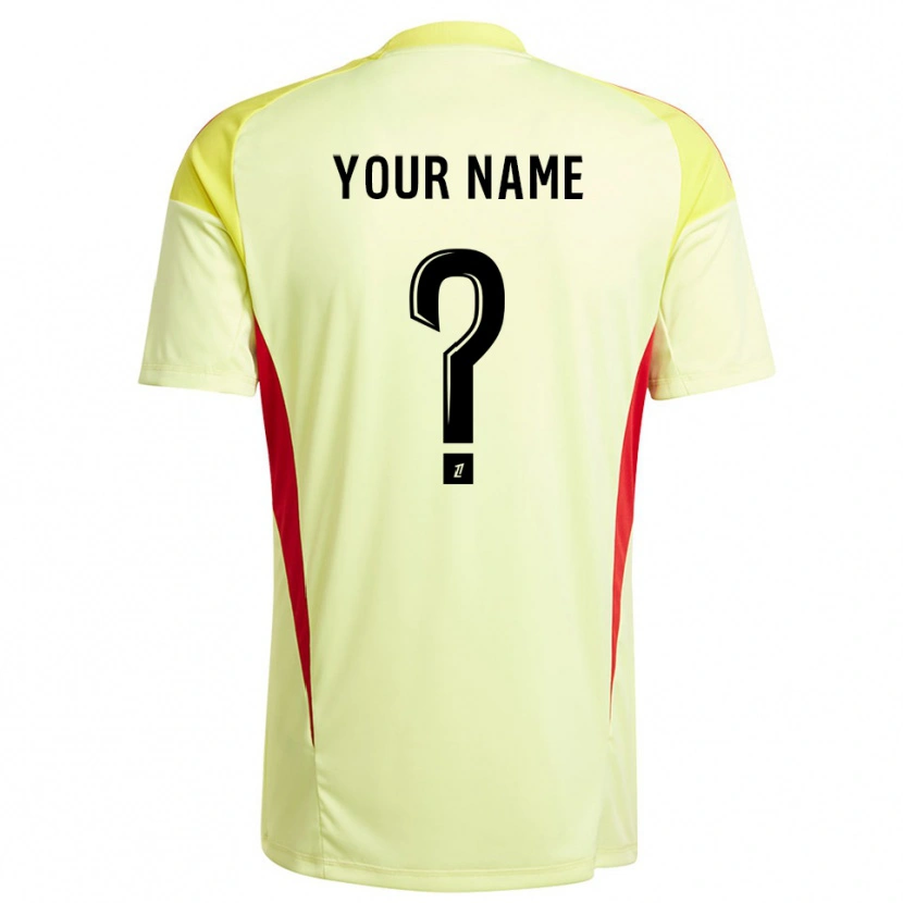 Danxen Mulher Paris FC Amarelo Claro Preto Camisola Guarda-Redes 2025/26 Camisa Brasil