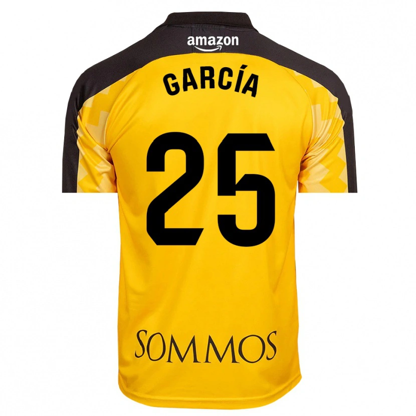 Danxen Mulher Jaime García #25 Amarelo Preto Camisola Guarda-Redes 2025/26 Camisa Brasil