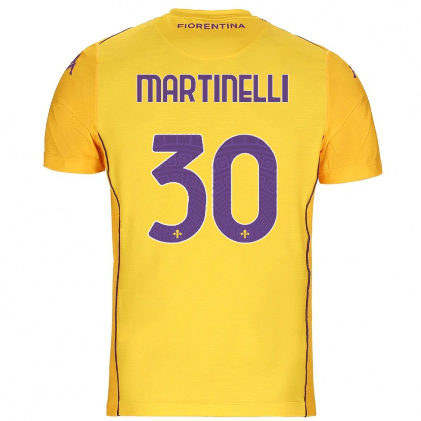 Danxen Mulher Tommaso Martinelli #30 Laranja Amarelo Roxo Camisola Guarda-Redes 2025/26 Camisa Brasil