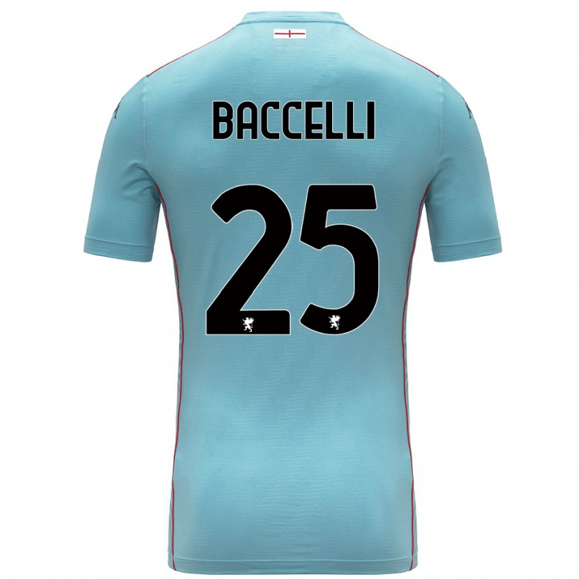 Danxen Mulher Pietro Baccelli #25 Azul Cinza Camisola Guarda-Redes 2025/26 Camisa Brasil