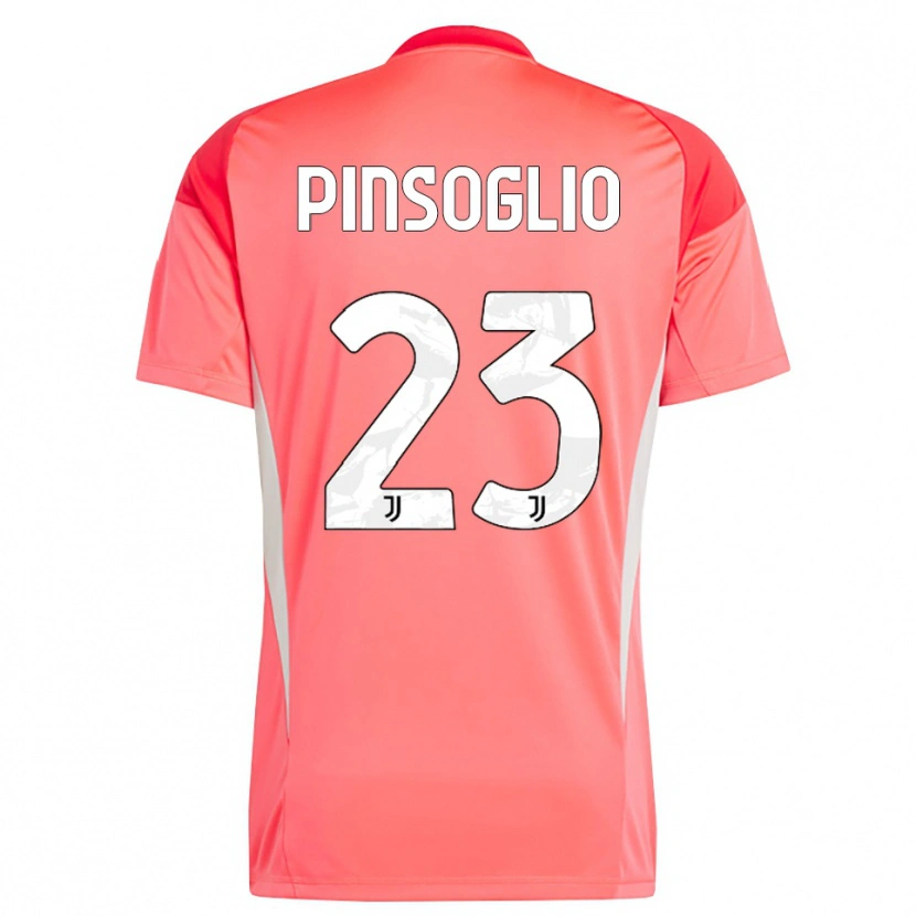 Danxen Mulher Carlo Pinsoglio #23 Laranja Vermelho Camisola Guarda-Redes 2025/26 Camisa Brasil