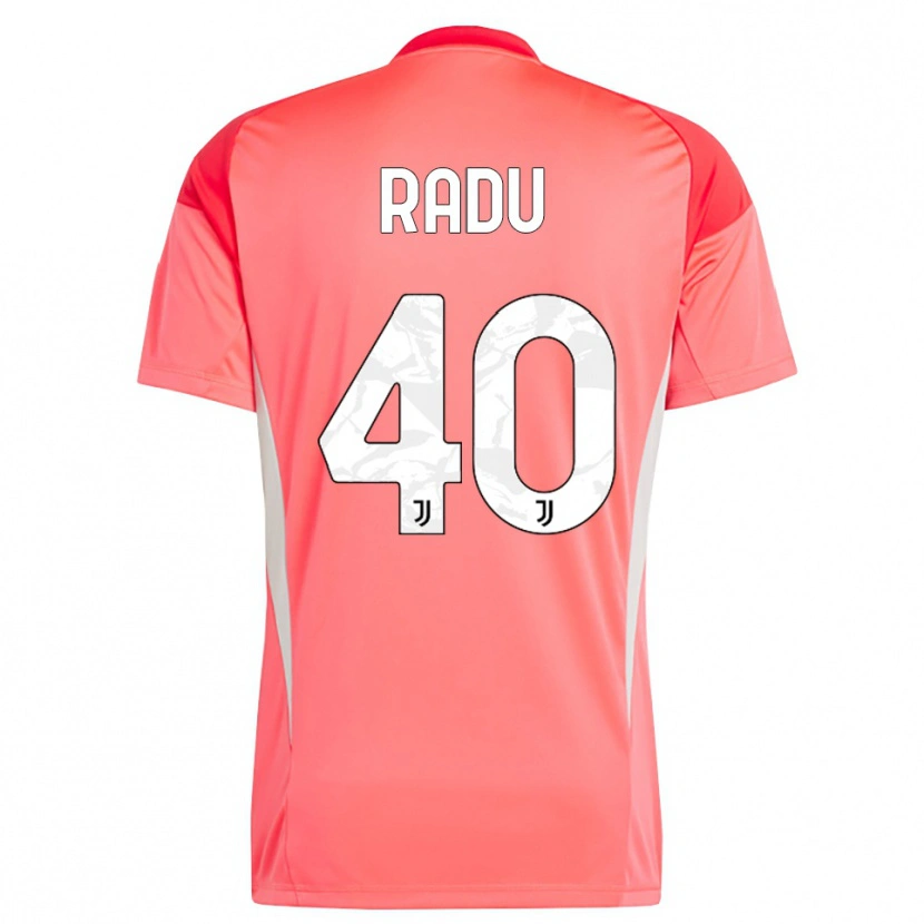 Danxen Mulher Riccardo Radu #40 Laranja Vermelho Camisola Guarda-Redes 2025/26 Camisa Brasil