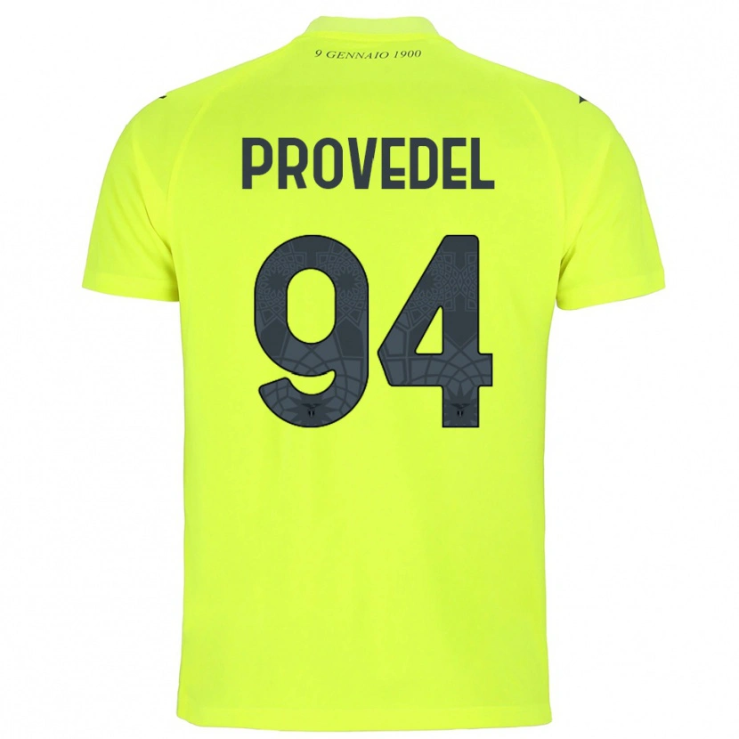 Danxen Mulher Ivan Provedel #94 Verde Fluorescente Camisola Guarda-Redes 2025/26 Camisa Brasil
