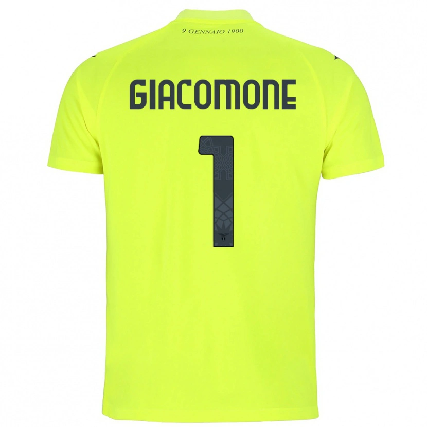 Danxen Mulher Giacomo Giacomone #1 Verde Fluorescente Camisola Guarda-Redes 2025/26 Camisa Brasil