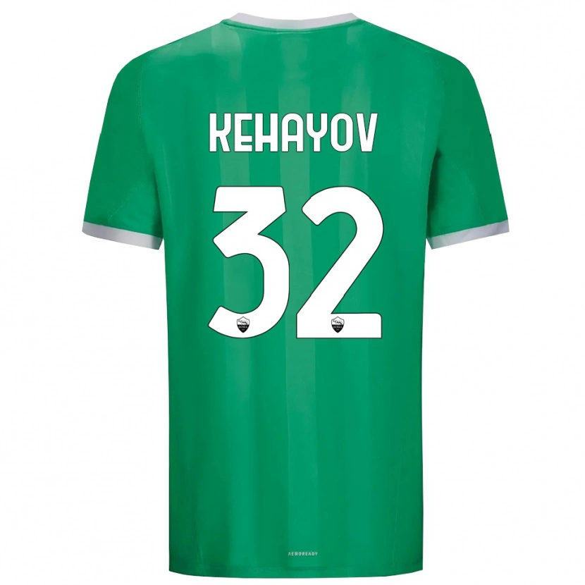 Danxen Mulher Atanas Kehayov #32 Branco Verde Camisola Guarda-Redes 2025/26 Camisa Brasil
