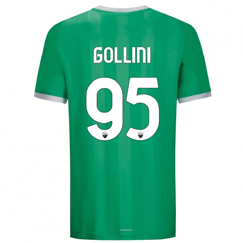 Danxen Mulher Pierluigi Gollini #95 Branco Verde Camisola Guarda-Redes 2025/26 Camisa Brasil