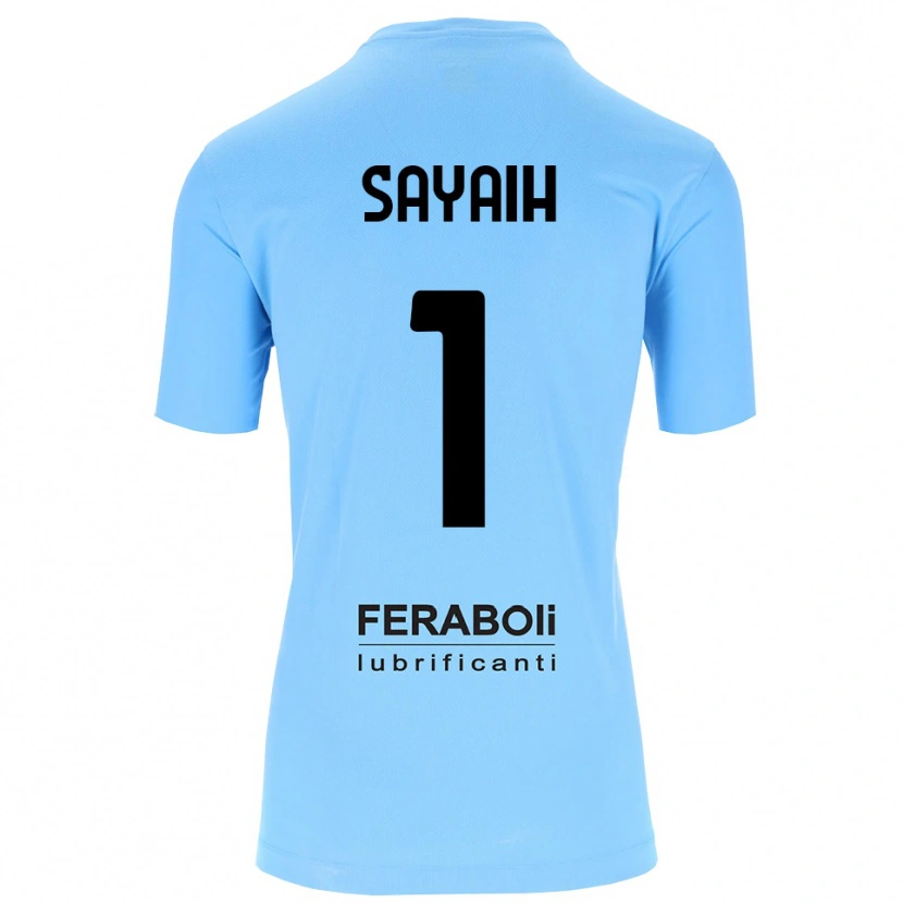 Danxen Mulher Ilyas Sayaih #1 Preto Azul Céu Camisola Guarda-Redes 2025/26 Camisa Brasil