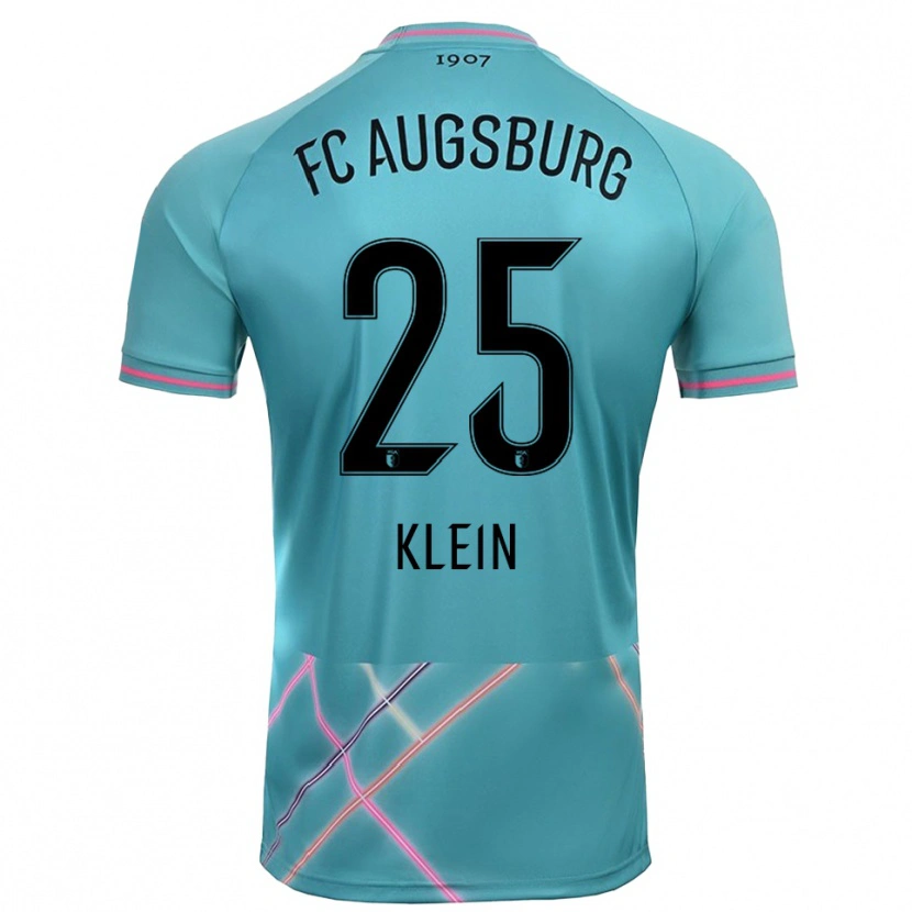 Danxen Mulher Daniel Klein #25 Verde Mar Claro Camisola Guarda-Redes 2025/26 Camisa Brasil