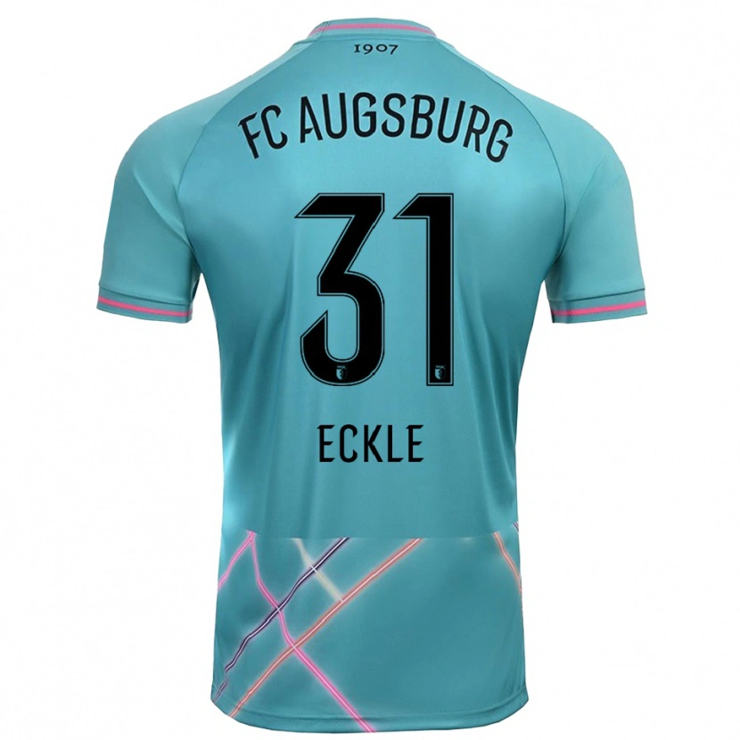 Danxen Mulher Philipp Eckle #31 Verde Mar Claro Camisola Guarda-Redes 2025/26 Camisa Brasil
